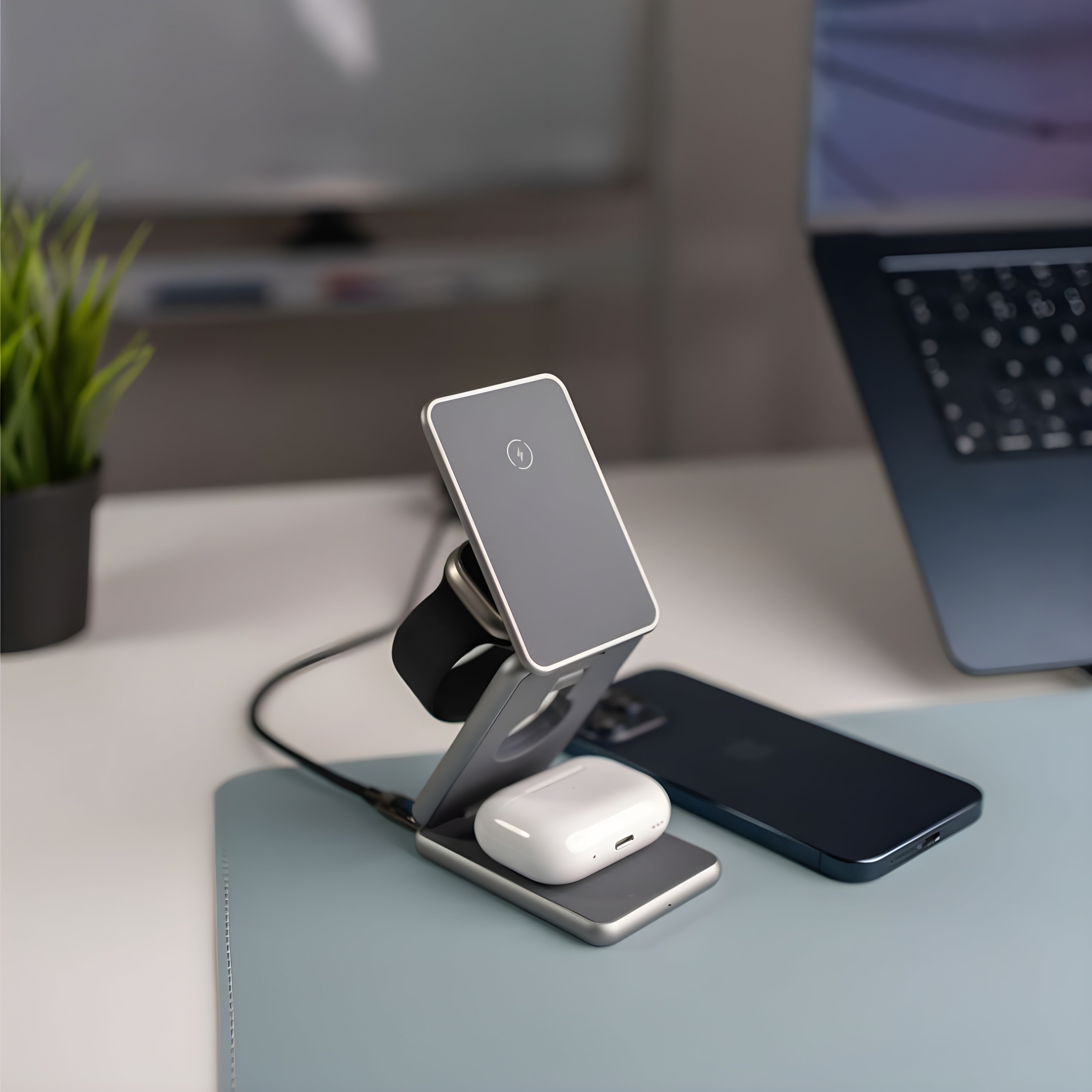 foldable-3-in-1-aluminium-magsafe-fast-wireless-charger-lifestyle